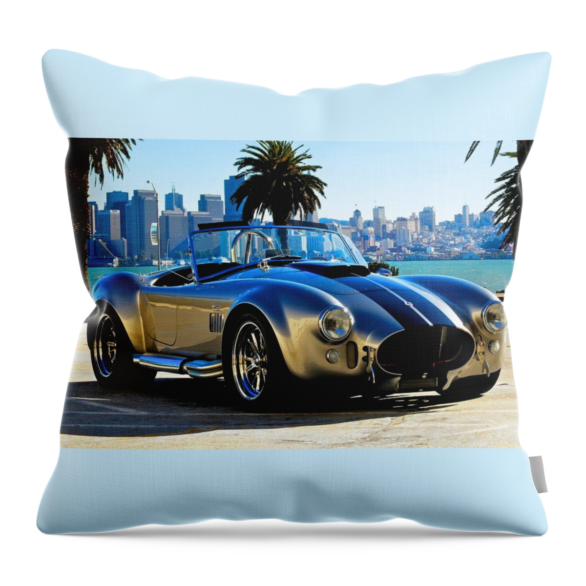 Cobra Throw Pillow featuring the photograph Cobra #1 by Jackie Russo