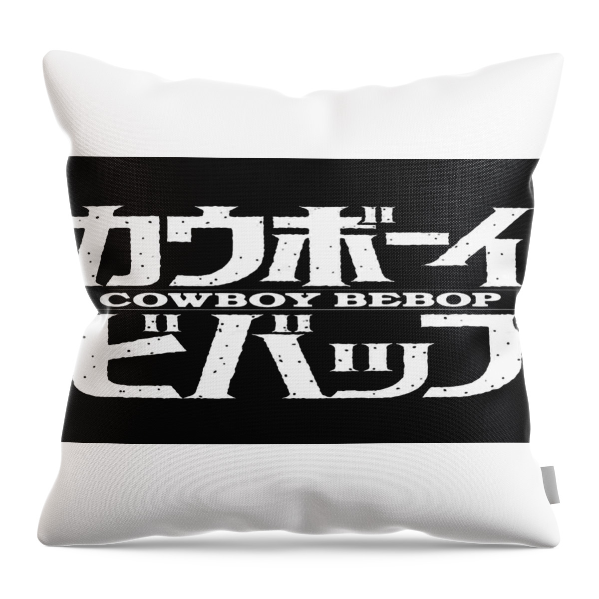 Cowboy Bebop Throw Pillow featuring the digital art Cowboy Bebop #1 by Maye Loeser