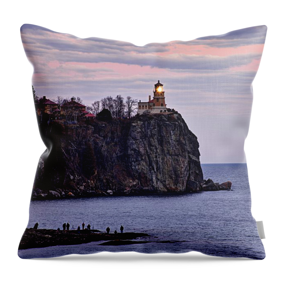 Photography Throw Pillow featuring the photograph First Light #1 by Larry Ricker
