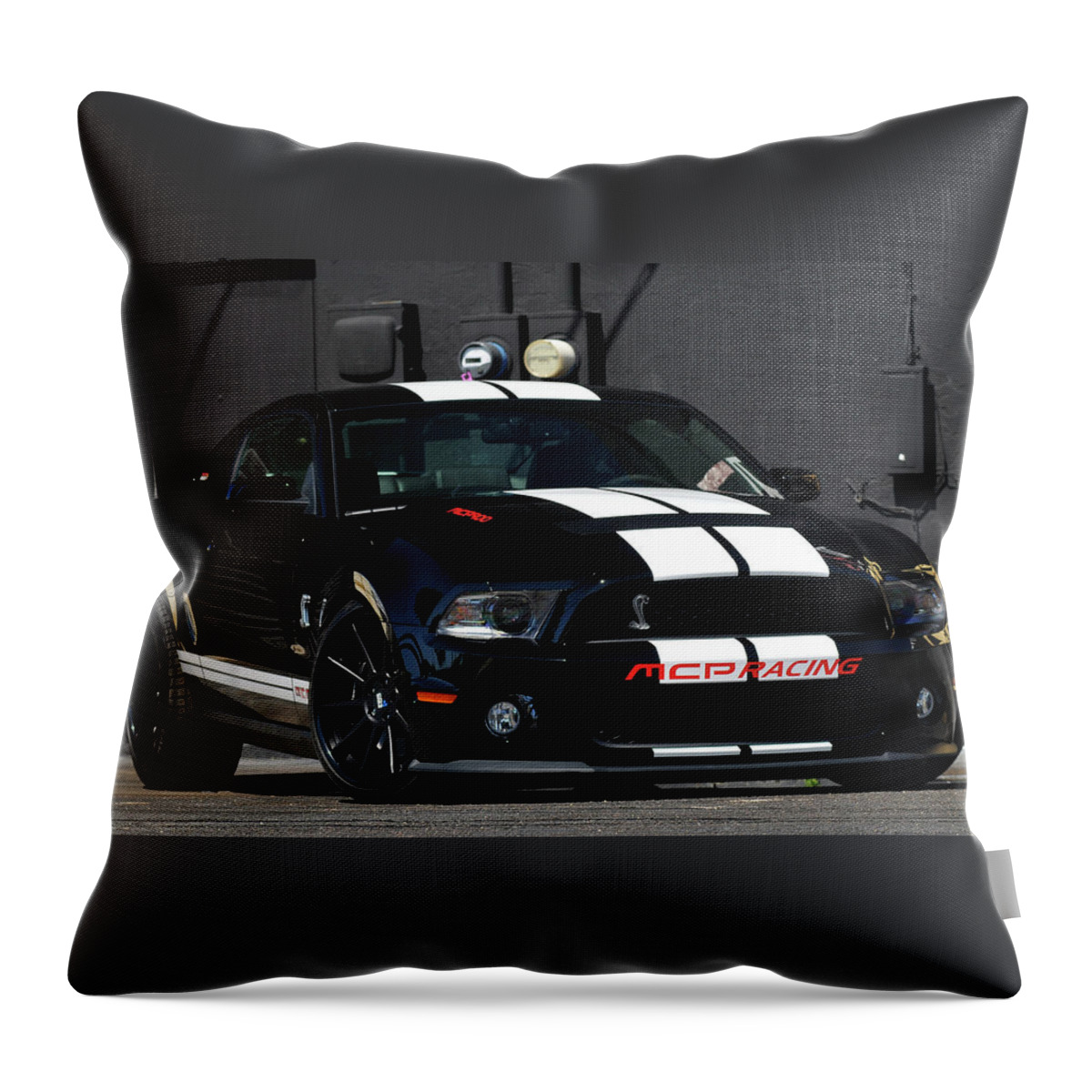 Ford Mustang Throw Pillow featuring the photograph Ford Mustang #1 by Jackie Russo