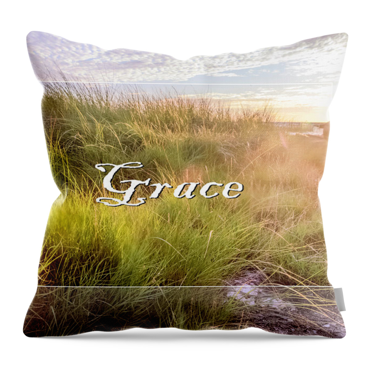 Grace Throw Pillow featuring the photograph Grace #1 by Leticia Latocki