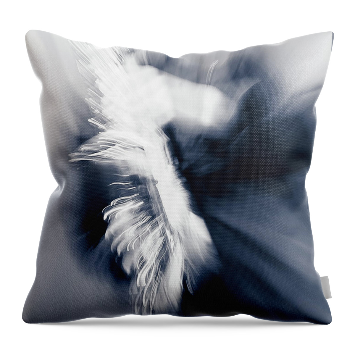Blues Throw Pillow featuring the photograph Groovy Blues 3 by Linda McRae