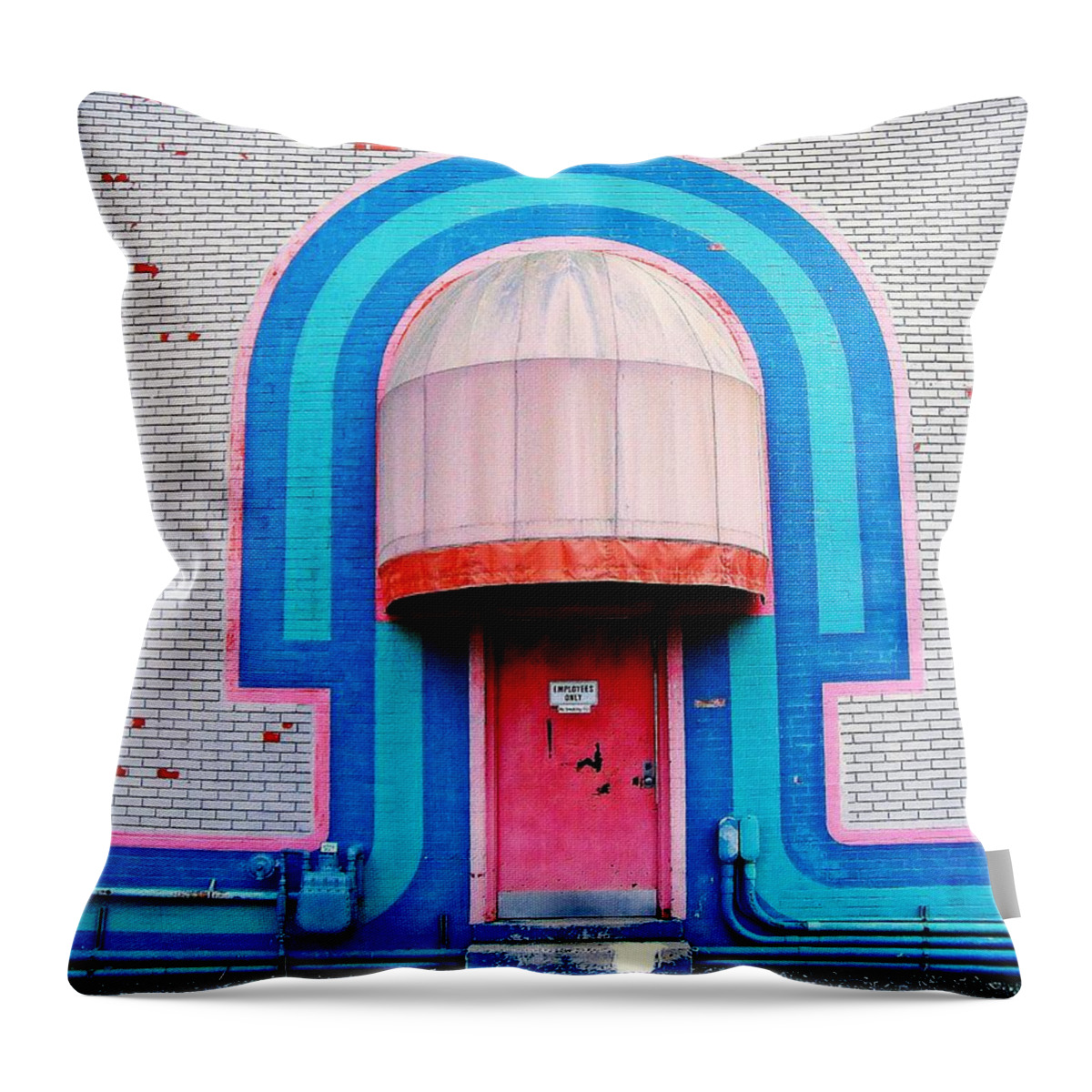 Fine Art Throw Pillow featuring the photograph Groovy #1 by Rodney Lee Williams