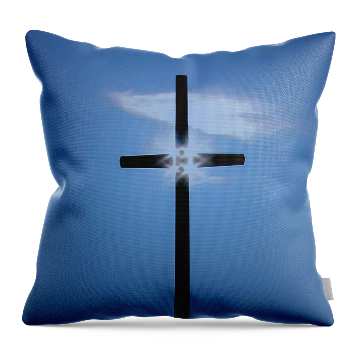 Photo For Sale Throw Pillow featuring the photograph He is the Light #1 by Robert Wilder Jr