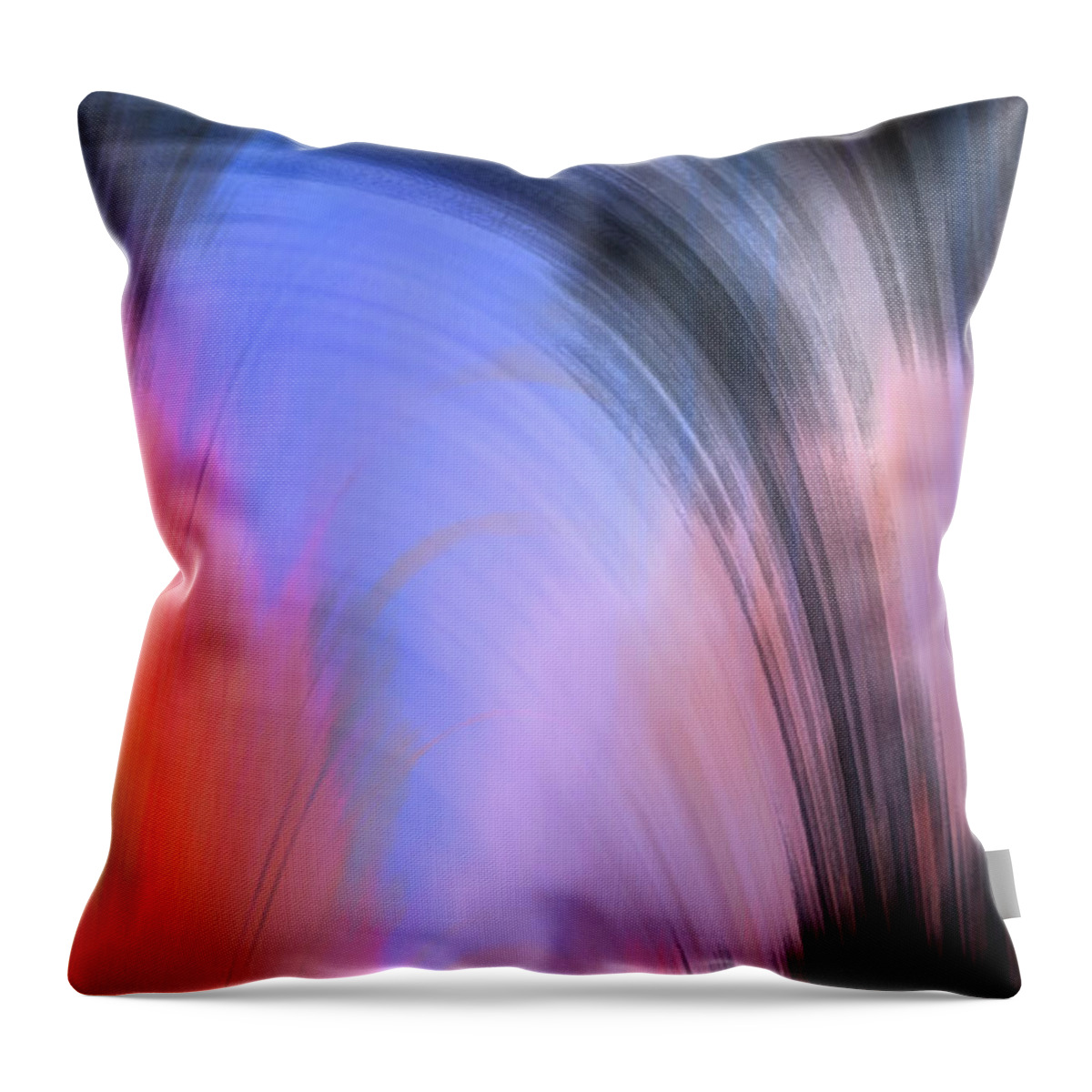 Colorful Throw Pillow featuring the digital art Hope - Hoffnung by Gerlinde Keating