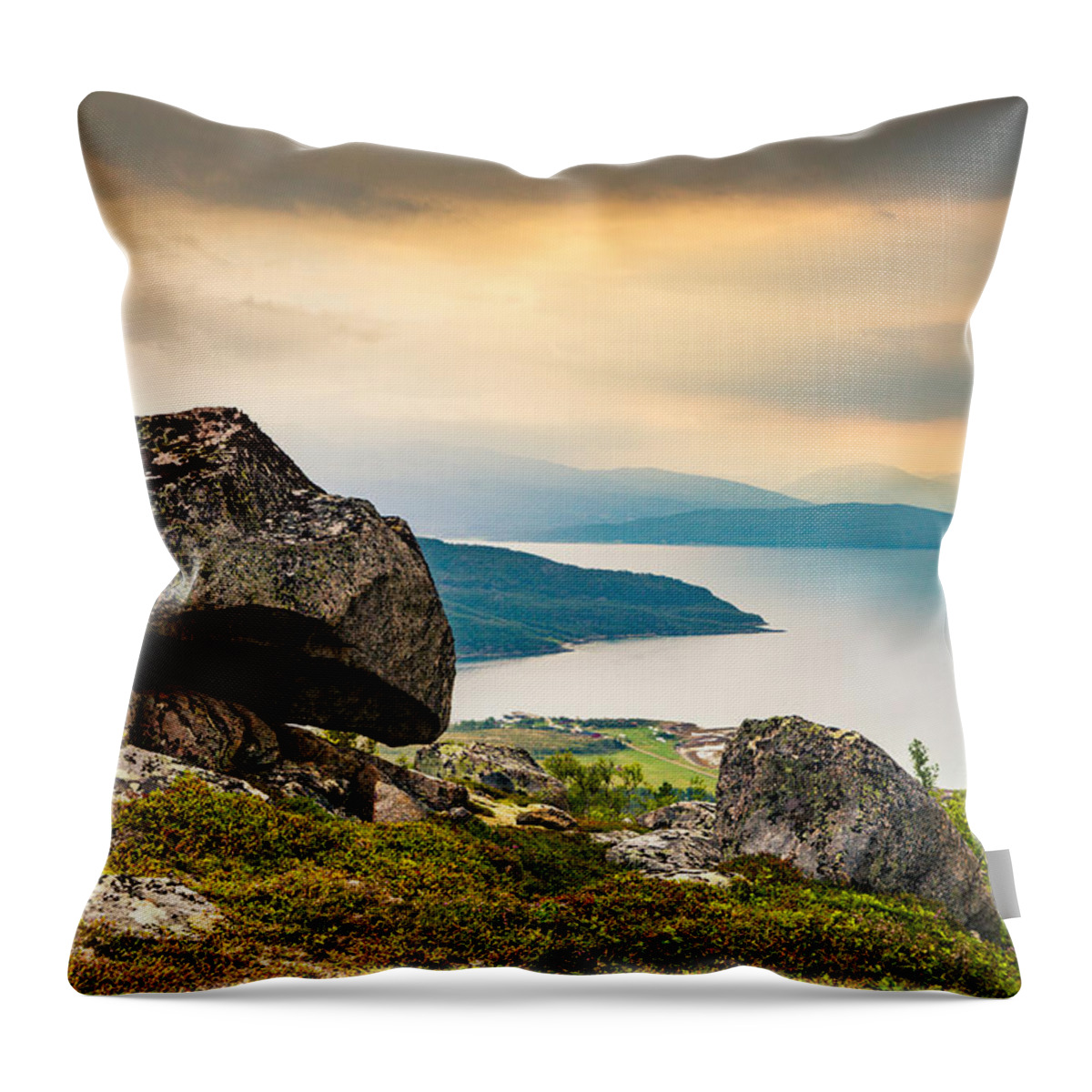 Europe Throw Pillow featuring the photograph In the North #1 by Maciej Markiewicz