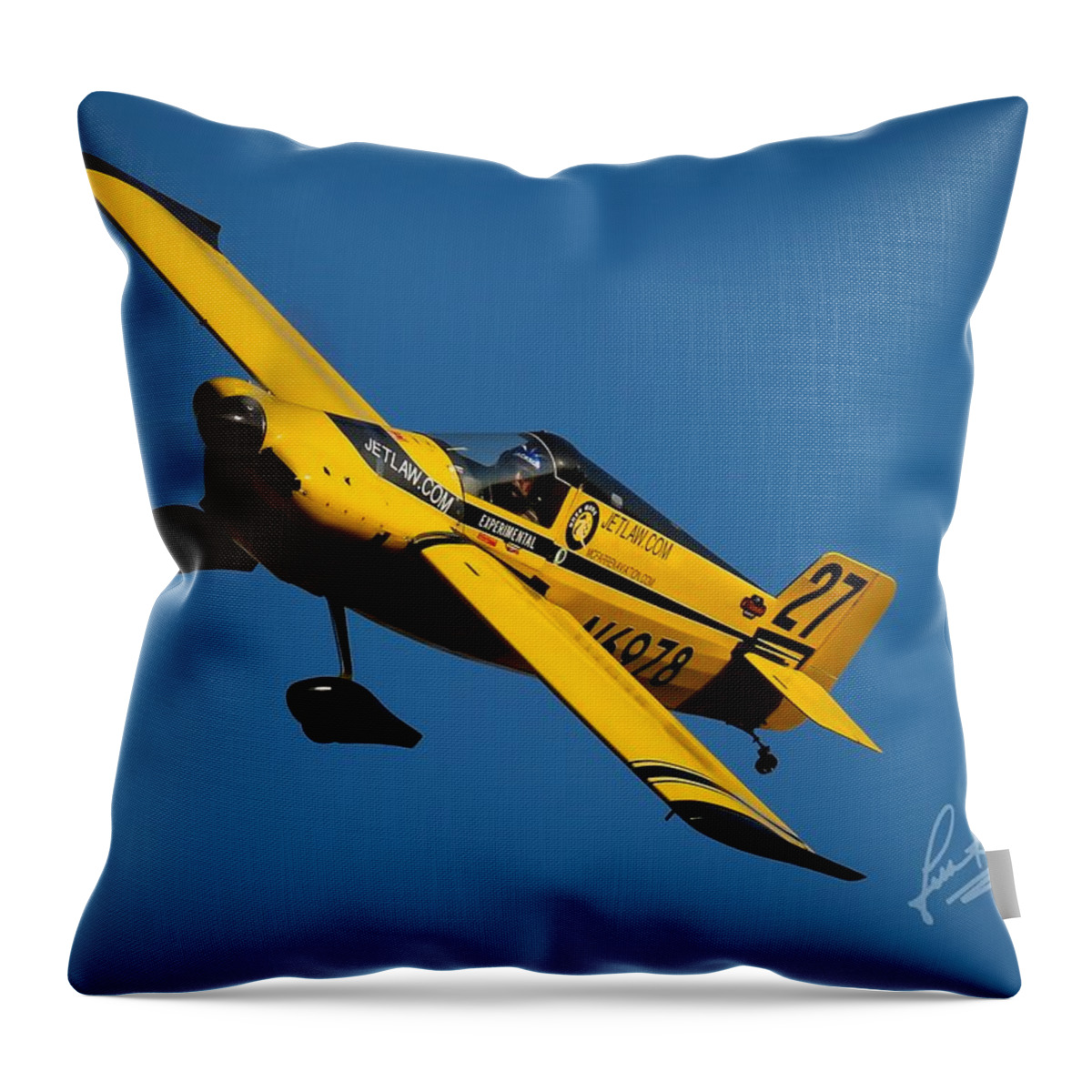 Kentjackson Throw Pillow featuring the photograph Kent Jackson in Once More, Friday Morning. 5x7 Aspect Signature Edition #1 by John King