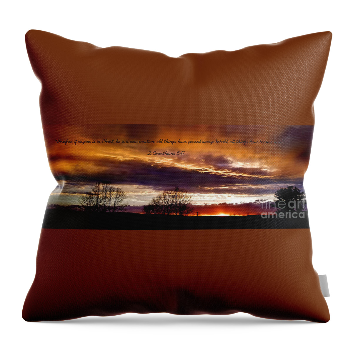 Diane Berry Throw Pillow featuring the photograph New Creation #1 by Diane E Berry