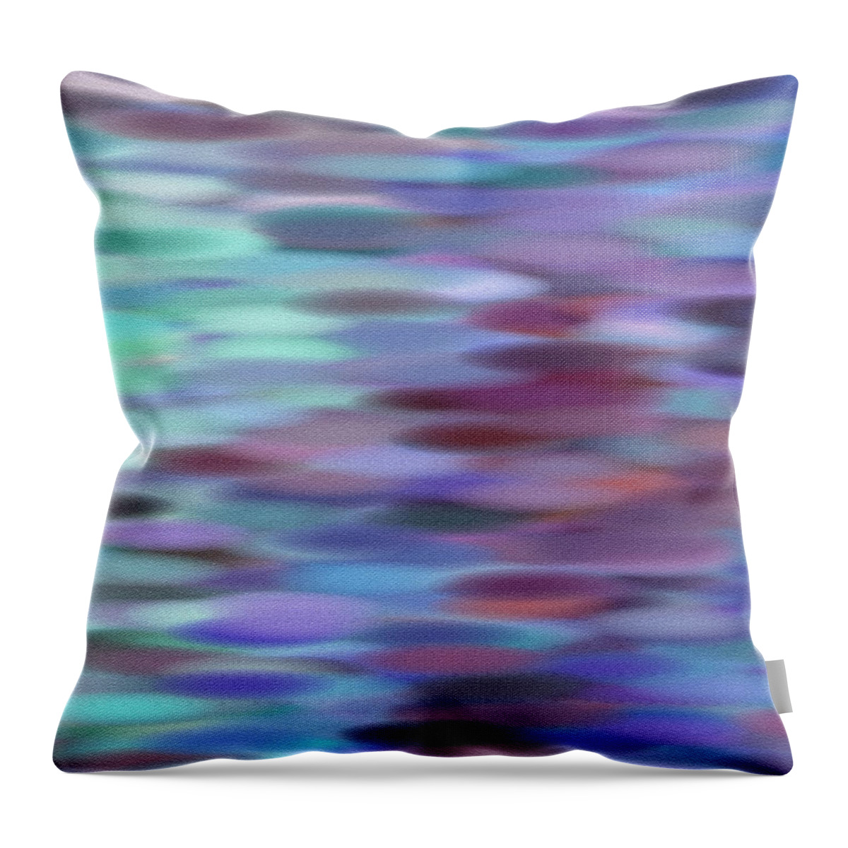 Overflow Throw Pillow featuring the digital art Overflow #2 by Tom Druin