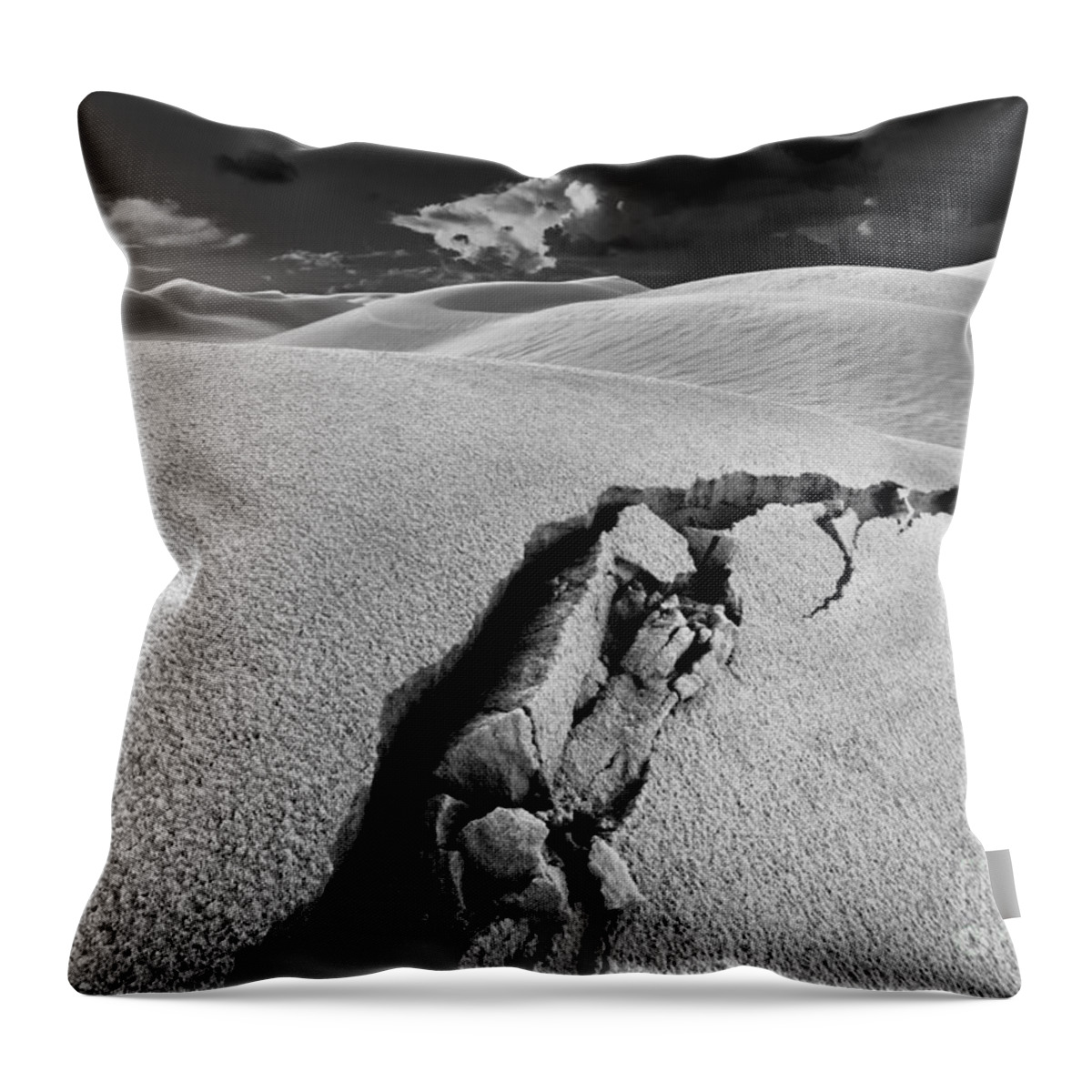 Crack Throw Pillow featuring the photograph The Crack of Dawn #1 by Julian Cook