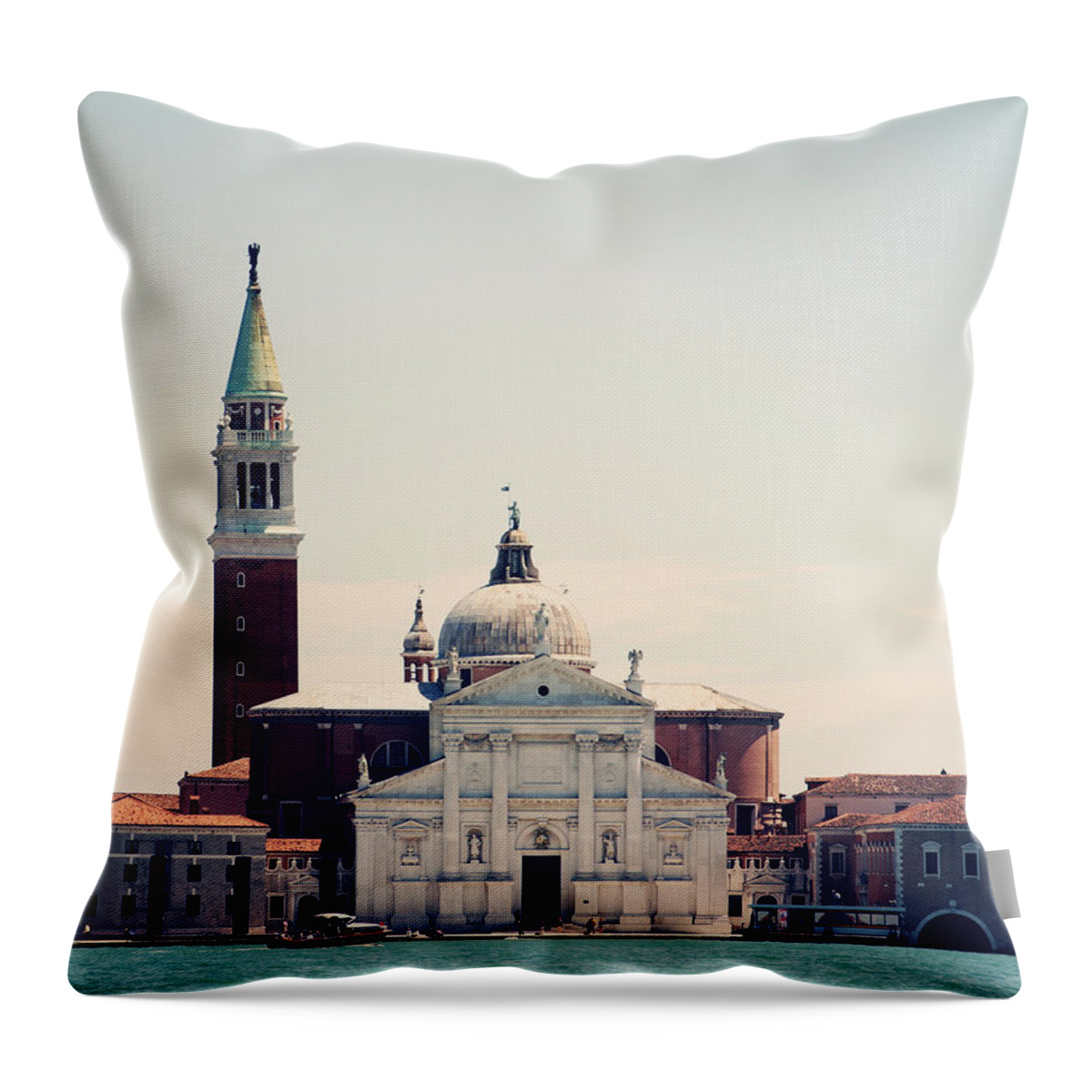  Throw Pillow featuring the photograph Venice 8 #1 by Sylvia Coomes