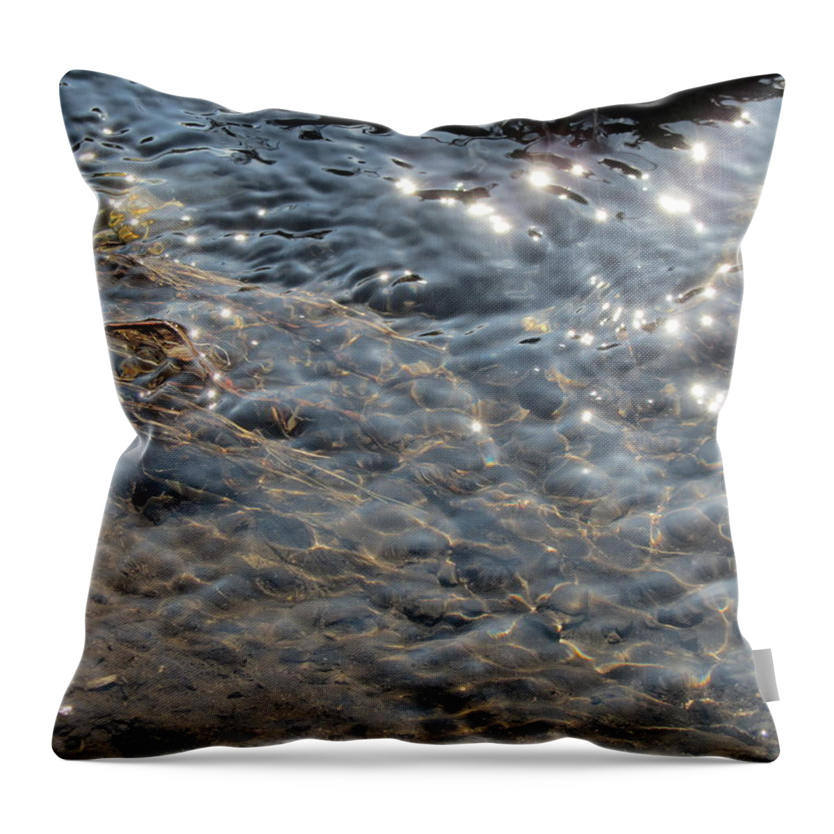 Water Throw Pillow featuring the photograph Water #1 by Jackie Russo
