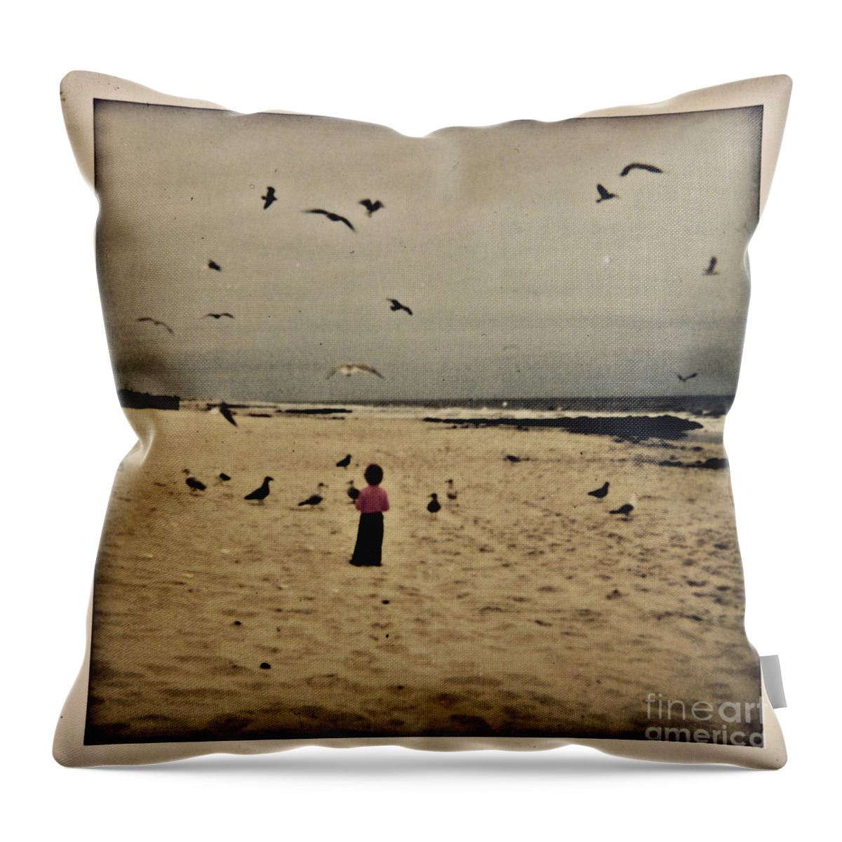 Ocean Throw Pillow featuring the photograph When Promises Were For Keeps #1 by Dana DiPasquale