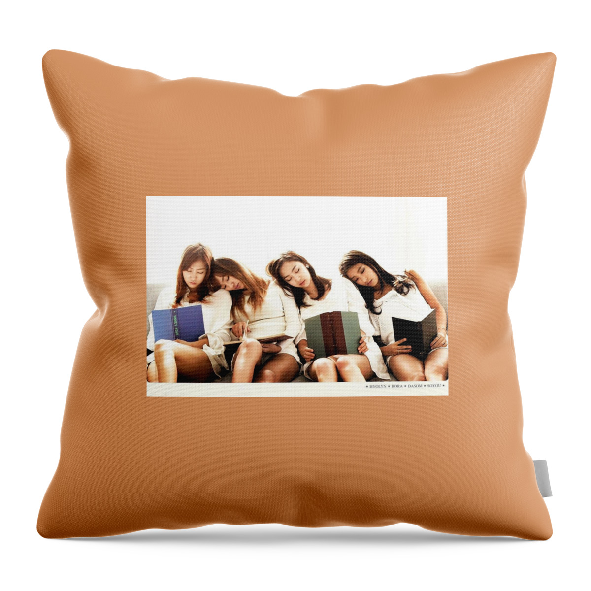 Sistar Throw Pillow featuring the photograph Sistar #10 by Mariel Mcmeeking
