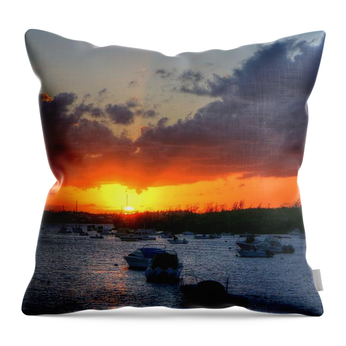 Bermuda Throw Pillow featuring the photograph Bermuda #11 by Paul James Bannerman