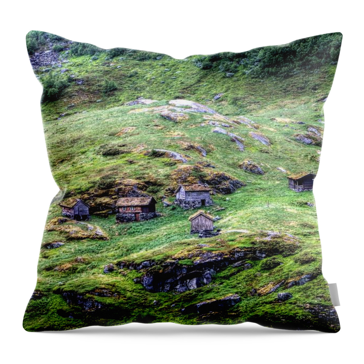 Norway Throw Pillow featuring the photograph Norway #118 by Paul James Bannerman