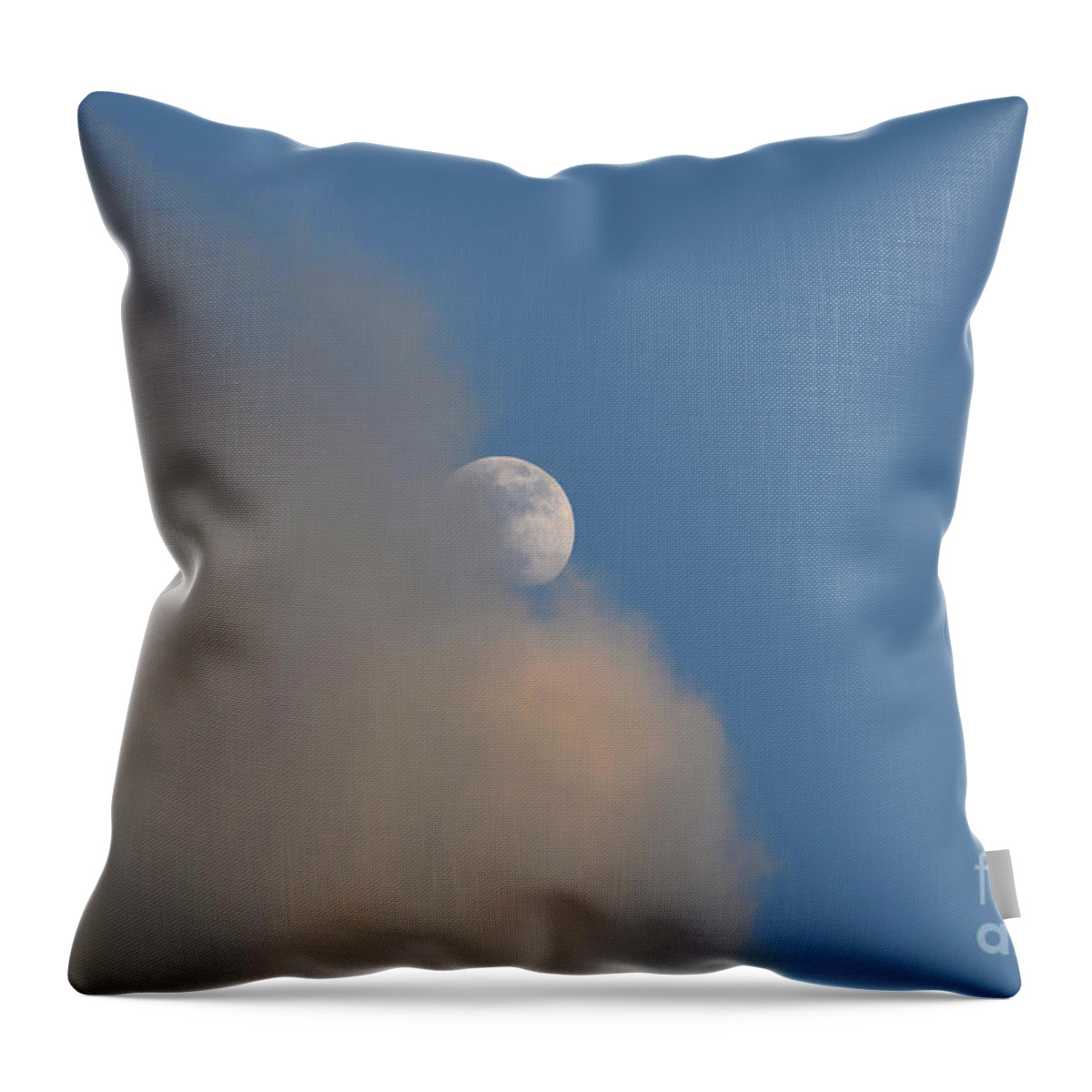 Moon Throw Pillow featuring the photograph 13- Moon by Joseph Keane