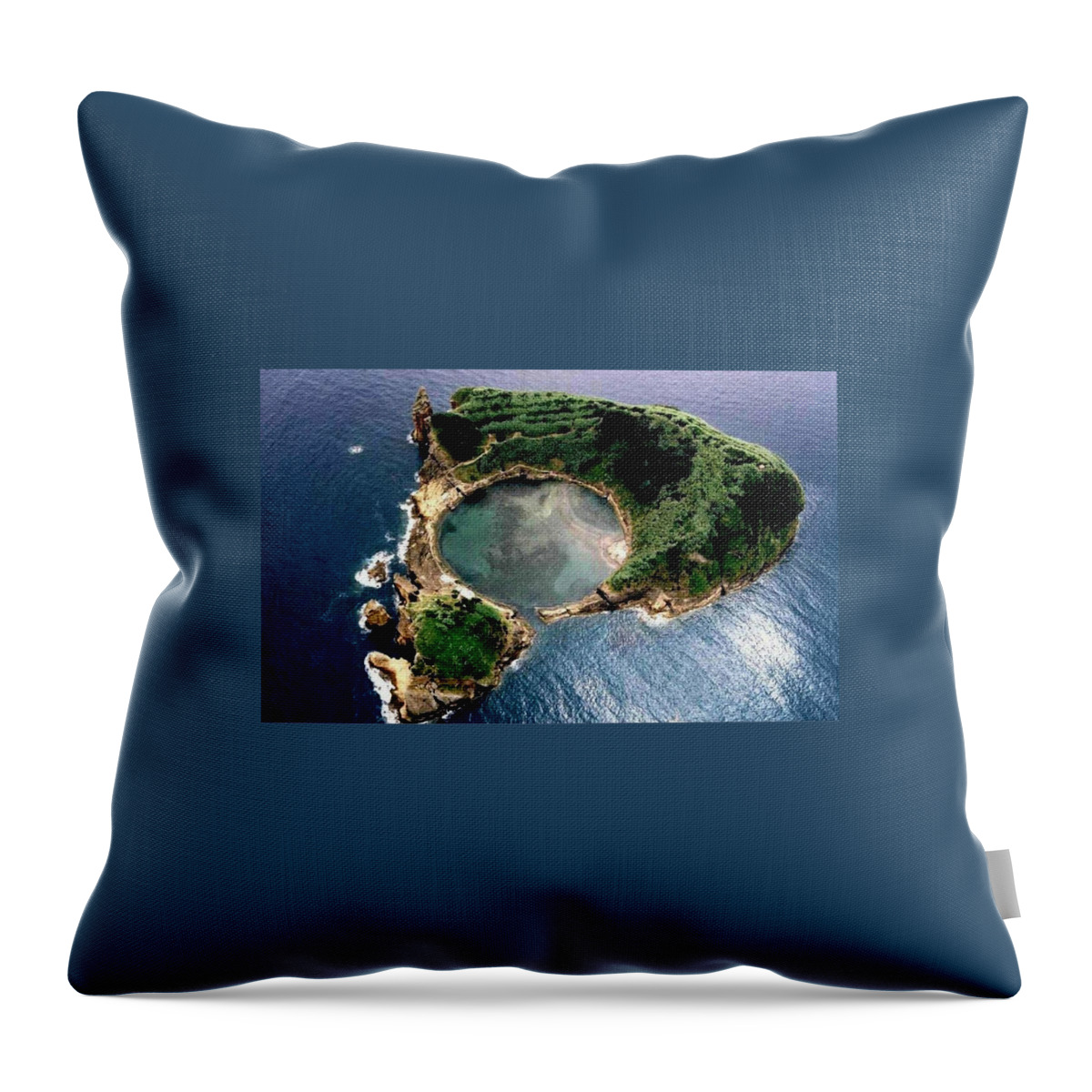 Island Throw Pillow featuring the photograph Island #14 by Jackie Russo