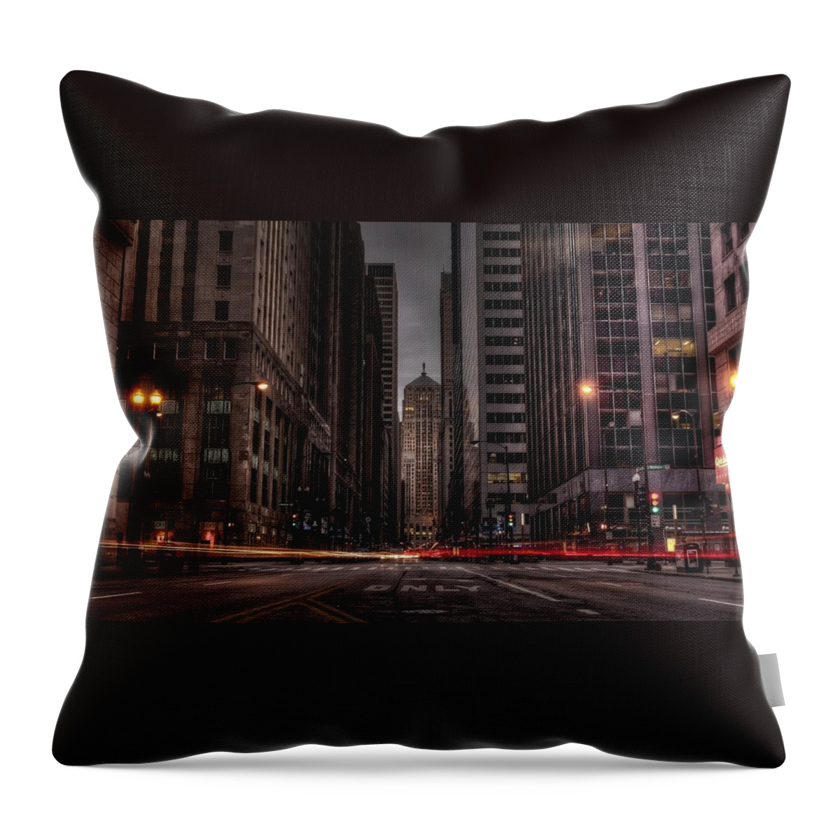 City Throw Pillow featuring the photograph City #15 by Jackie Russo