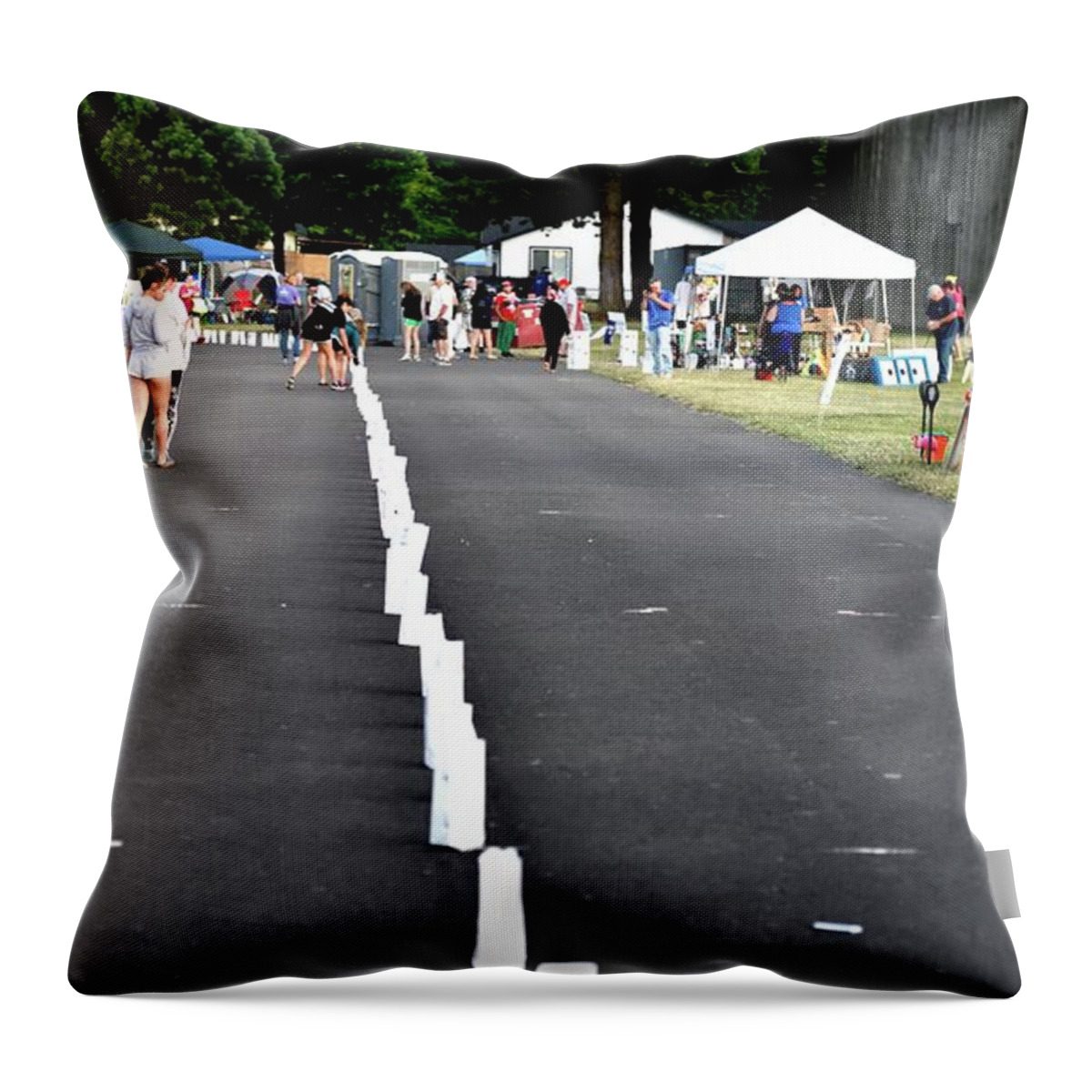  Throw Pillow featuring the photograph 1615 by Jerry Sodorff