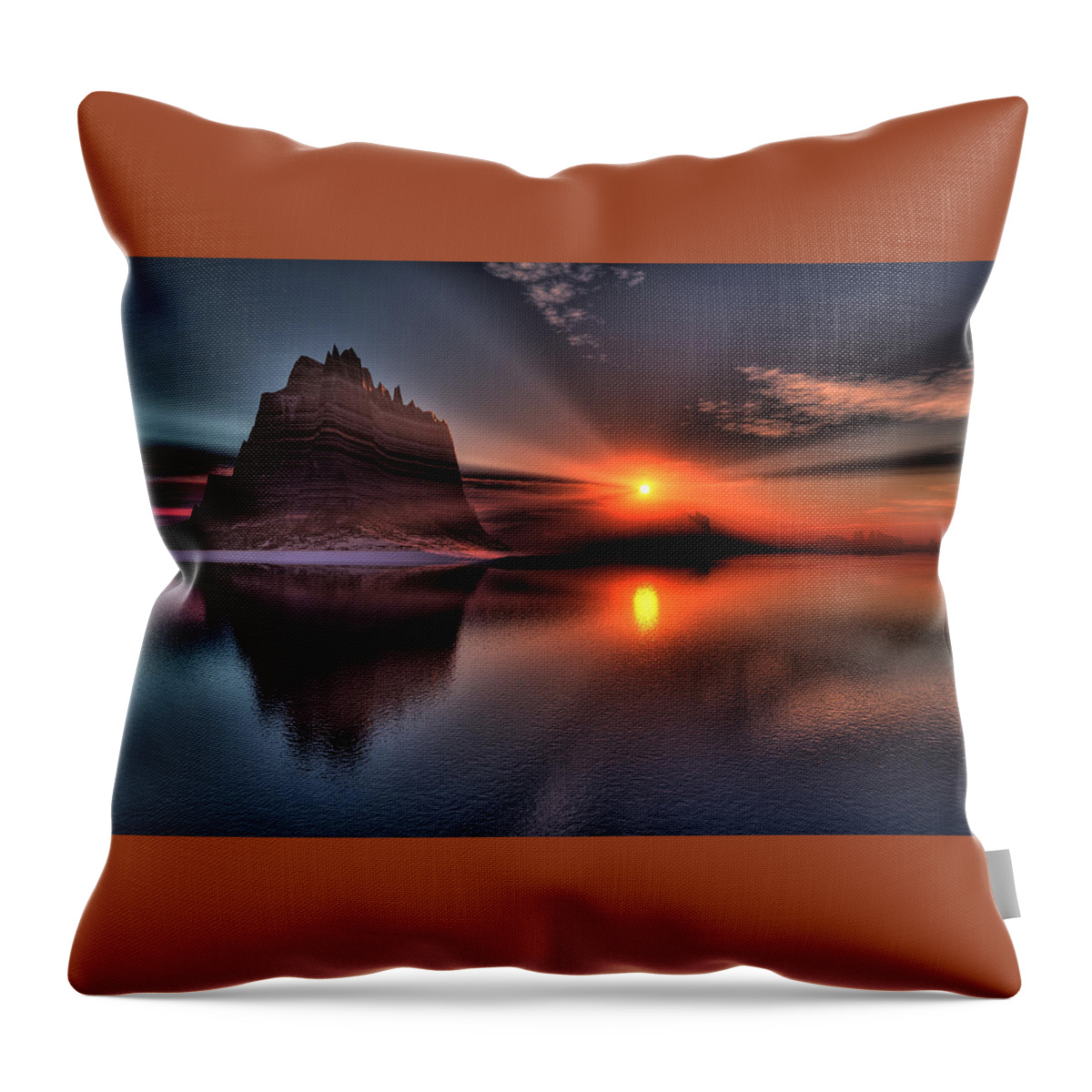 Hdr Throw Pillow featuring the photograph HDR #17 by Mariel Mcmeeking