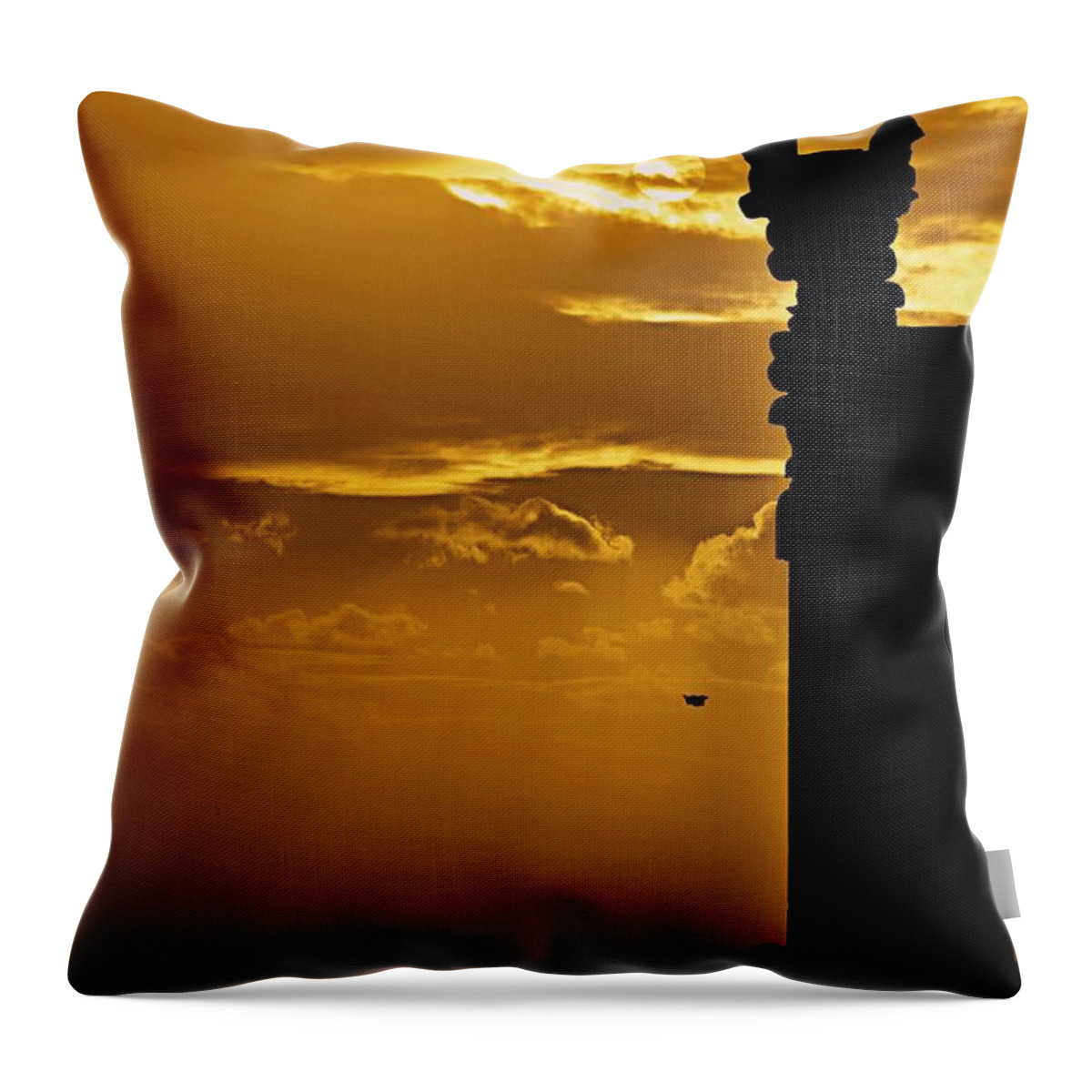 City Throw Pillow featuring the photograph City #18 by Mariel Mcmeeking