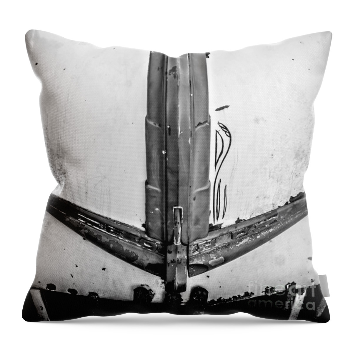 Ford Throw Pillow featuring the photograph 1940's Ford Pickup by James Aiken