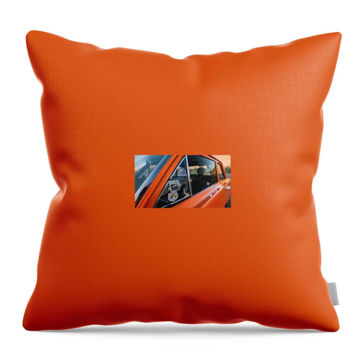1964 Ford Falcon Throw Pillow featuring the photograph 1964 Ford Falcon by Jackie Russo