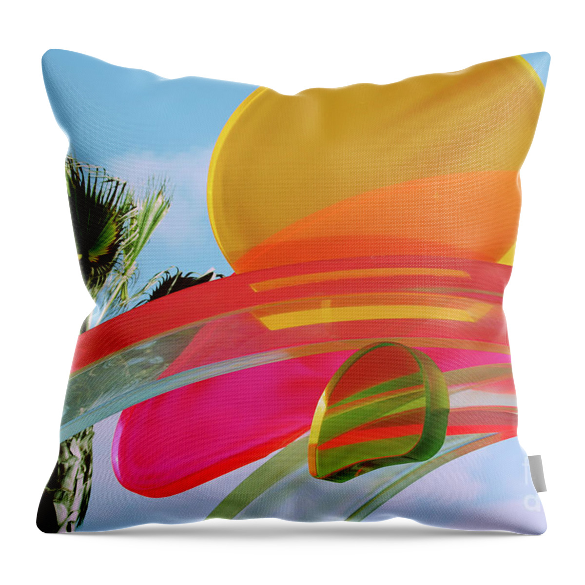 Sculpture Throw Pillow featuring the photograph 1B by Kathy Strauss