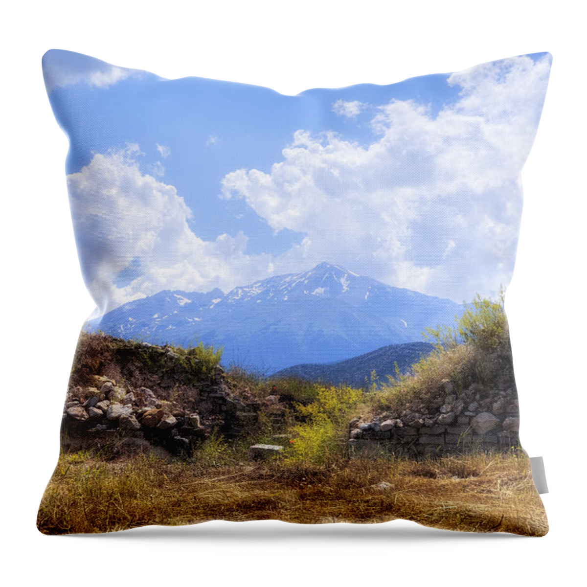Dedegol Mountain Throw Pillow featuring the photograph Dedegol Mountain - Turkey #2 by Joana Kruse
