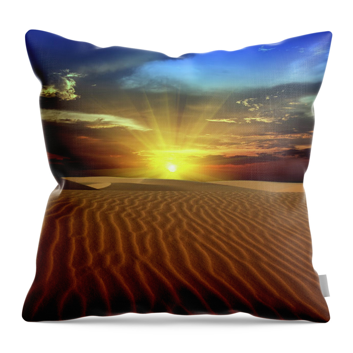 Dunes Throw Pillow featuring the photograph Desert #2 by MotHaiBaPhoto Prints