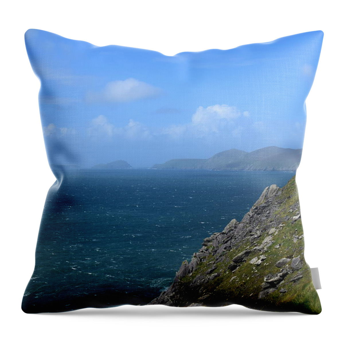Ireland Throw Pillow featuring the photograph Dingle Peninsula #2 by Curtis Krusie