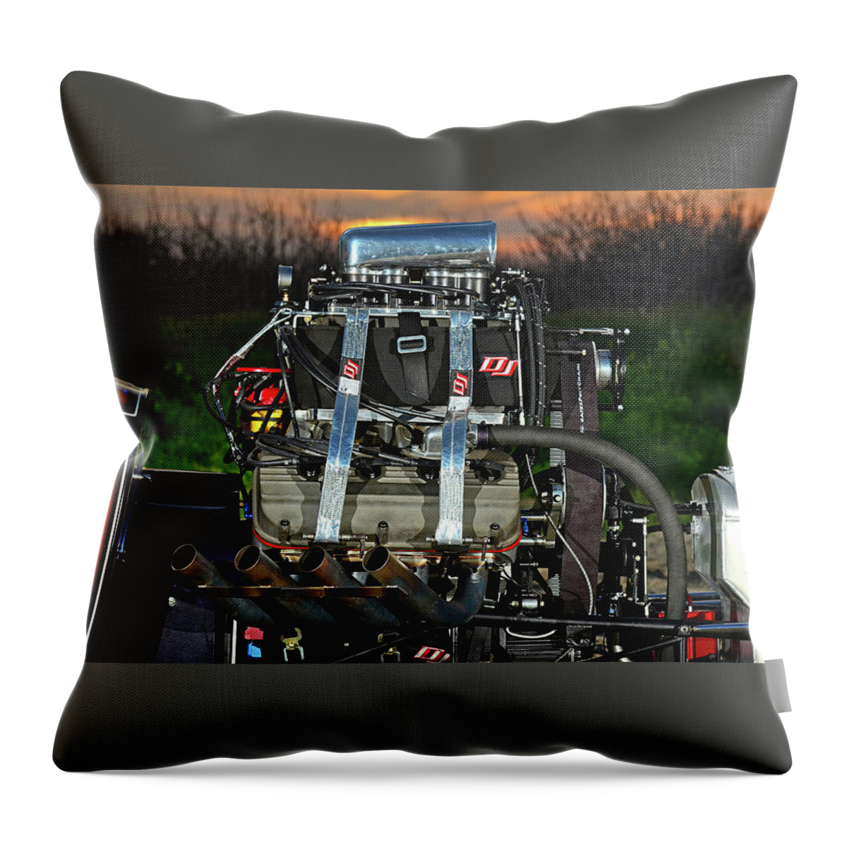 Ford Model T Throw Pillow featuring the photograph Ford Model T #2 by Mariel Mcmeeking