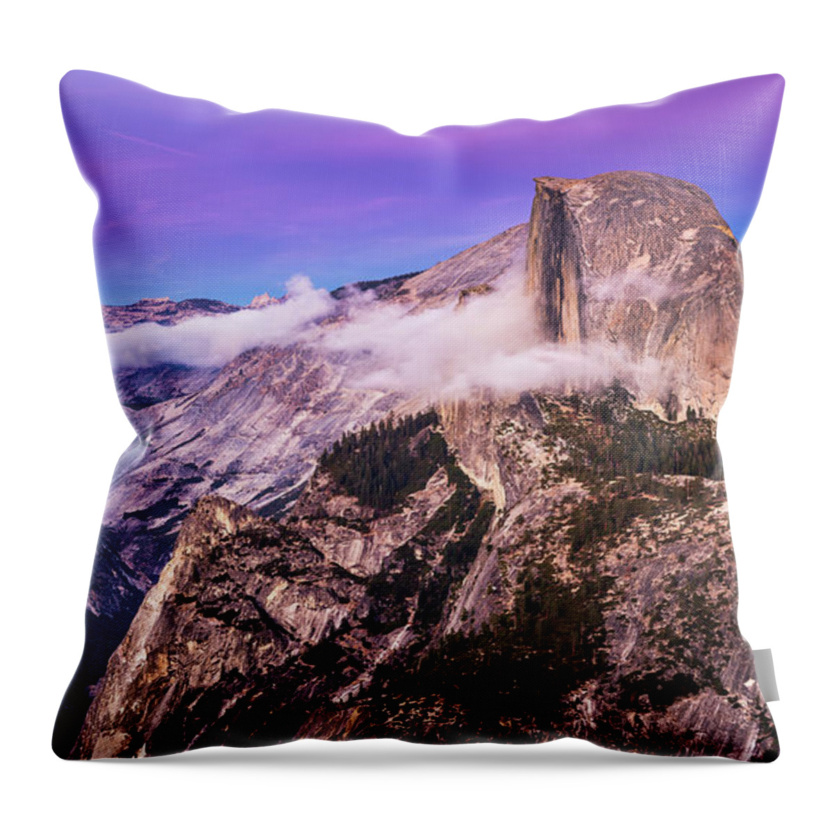 Half Dome Throw Pillow featuring the photograph Half Dome #2 by Anthony Michael Bonafede