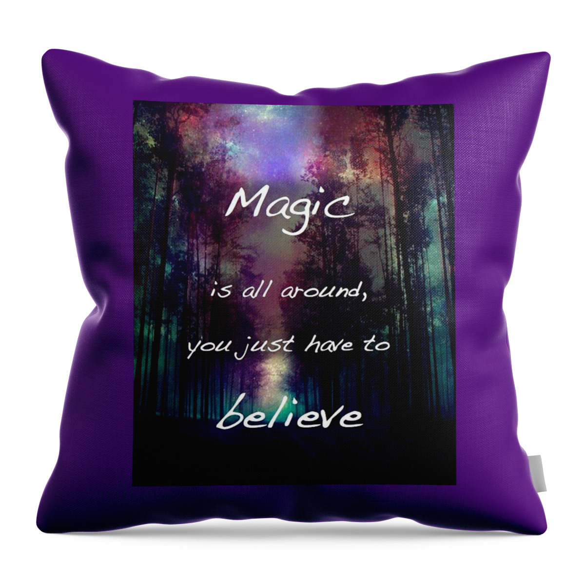 Magic Throw Pillow featuring the photograph Magic #3 by Sue Rosen