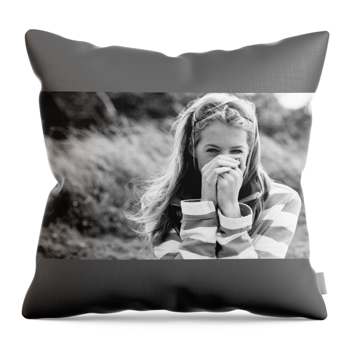 Mood Throw Pillow featuring the photograph Mood #2 by Jackie Russo