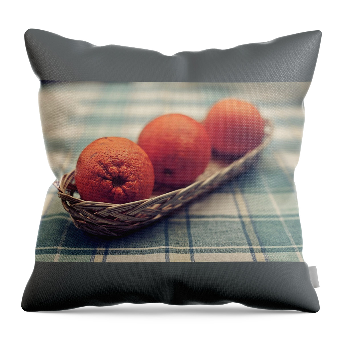 Orange Throw Pillow featuring the photograph Orange #2 by Jackie Russo