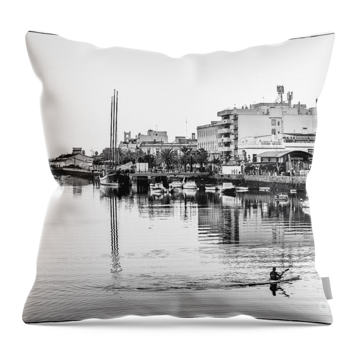 Andalucia Throw Pillow featuring the photograph Puerto De Santa Maria Cadiz Spain #2 by Pablo Avanzini