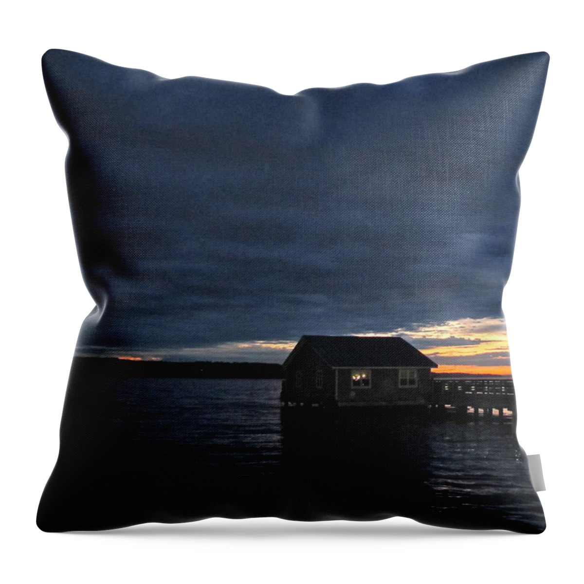 Photography Throw Pillow featuring the photograph Redondo Pier #2 by Sean Griffin