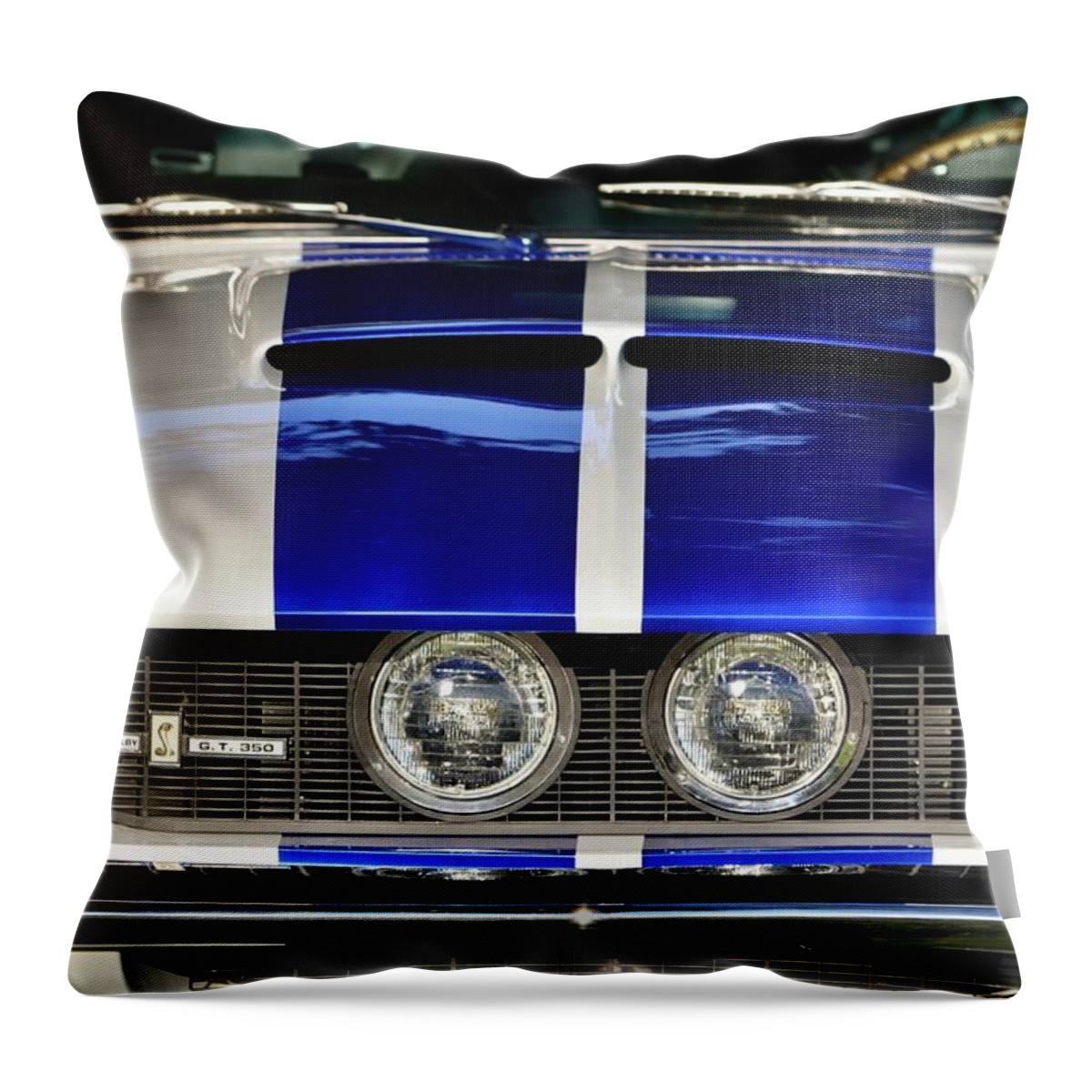 Throw Pillow featuring the photograph Shelby #2 by Dean Ferreira