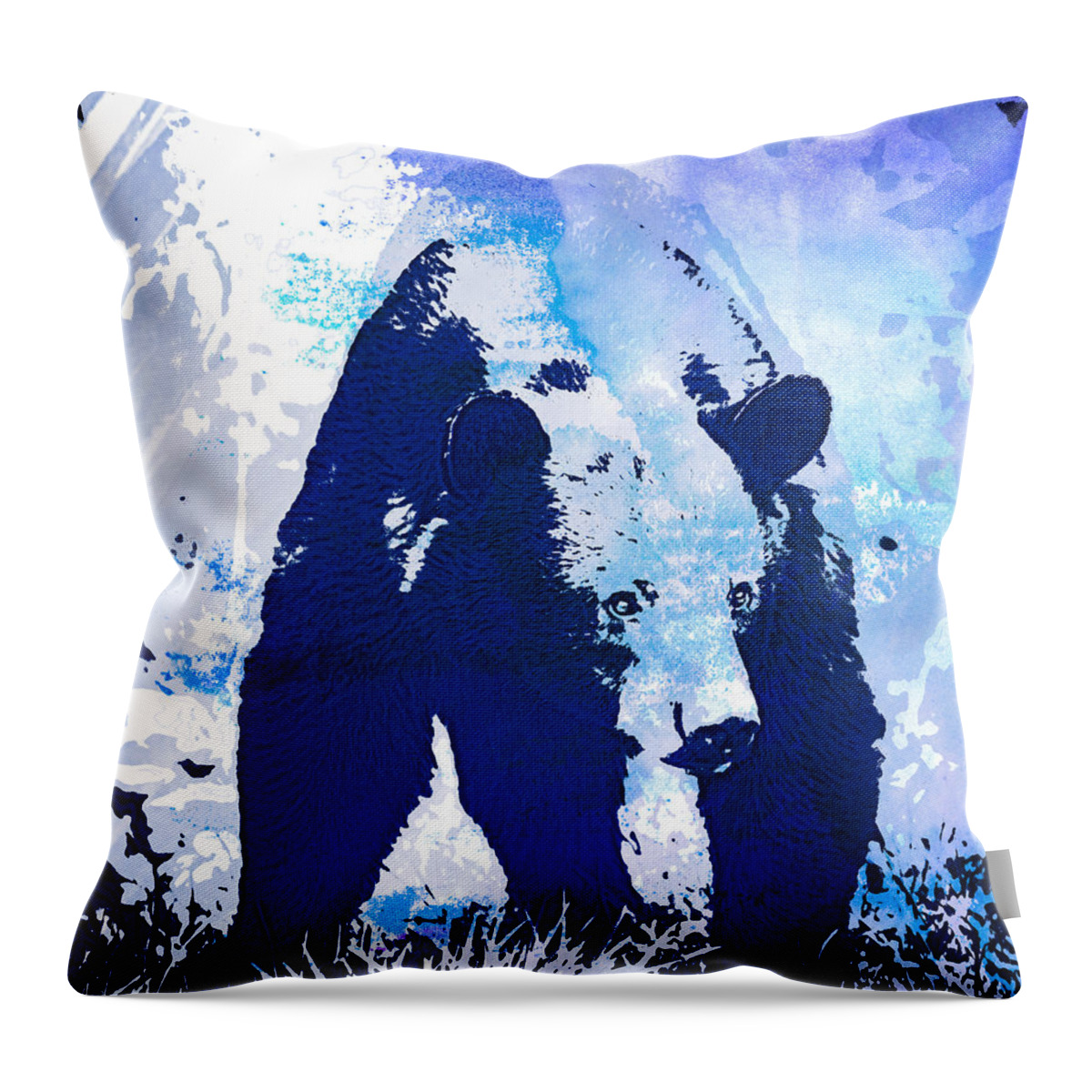 Summer Throw Pillow featuring the photograph Watch Out WC #2 by Joye Ardyn Durham