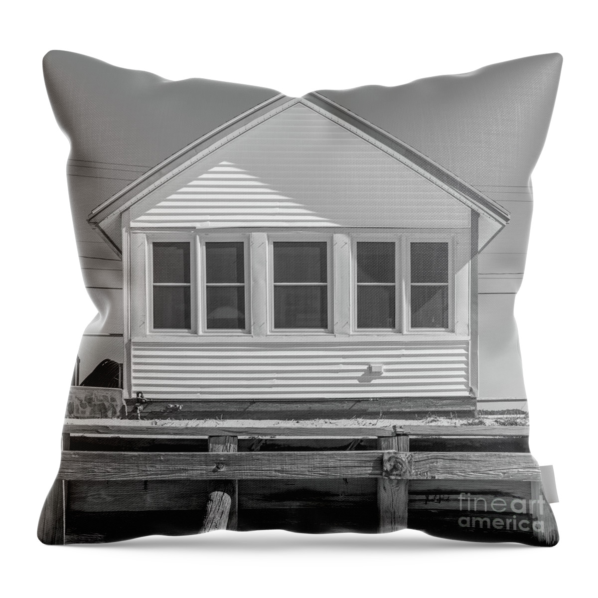 Cape Cod Throw Pillow featuring the photograph 20 - Bluebell - Flower Cottages Series by Edward Fielding