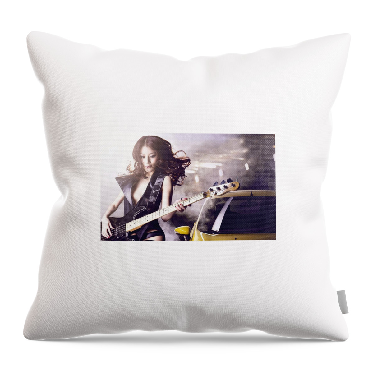 Women Throw Pillow featuring the photograph Women #20 by Jackie Russo