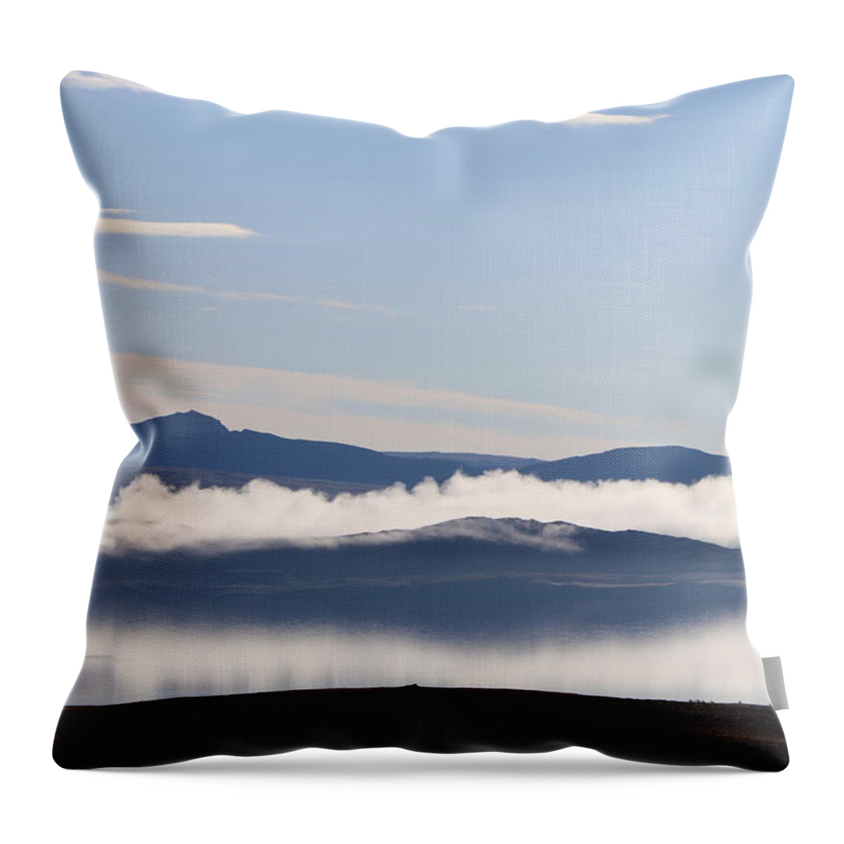 Iceland Throw Pillow featuring the photograph Iceland #21 by Paul James Bannerman