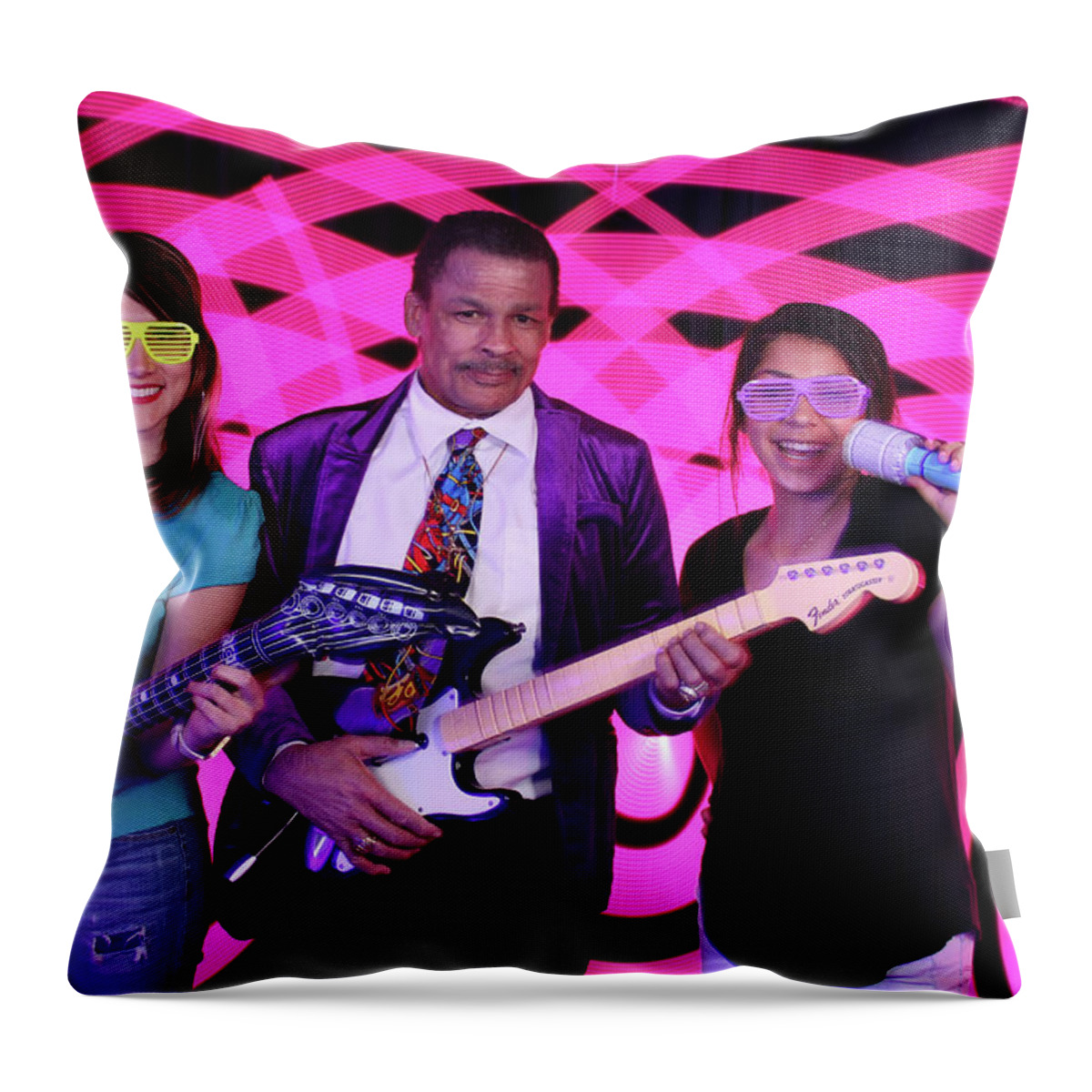  Throw Pillow featuring the photograph Sterling Event Center Grand Opening #22 by Andrew Nourse