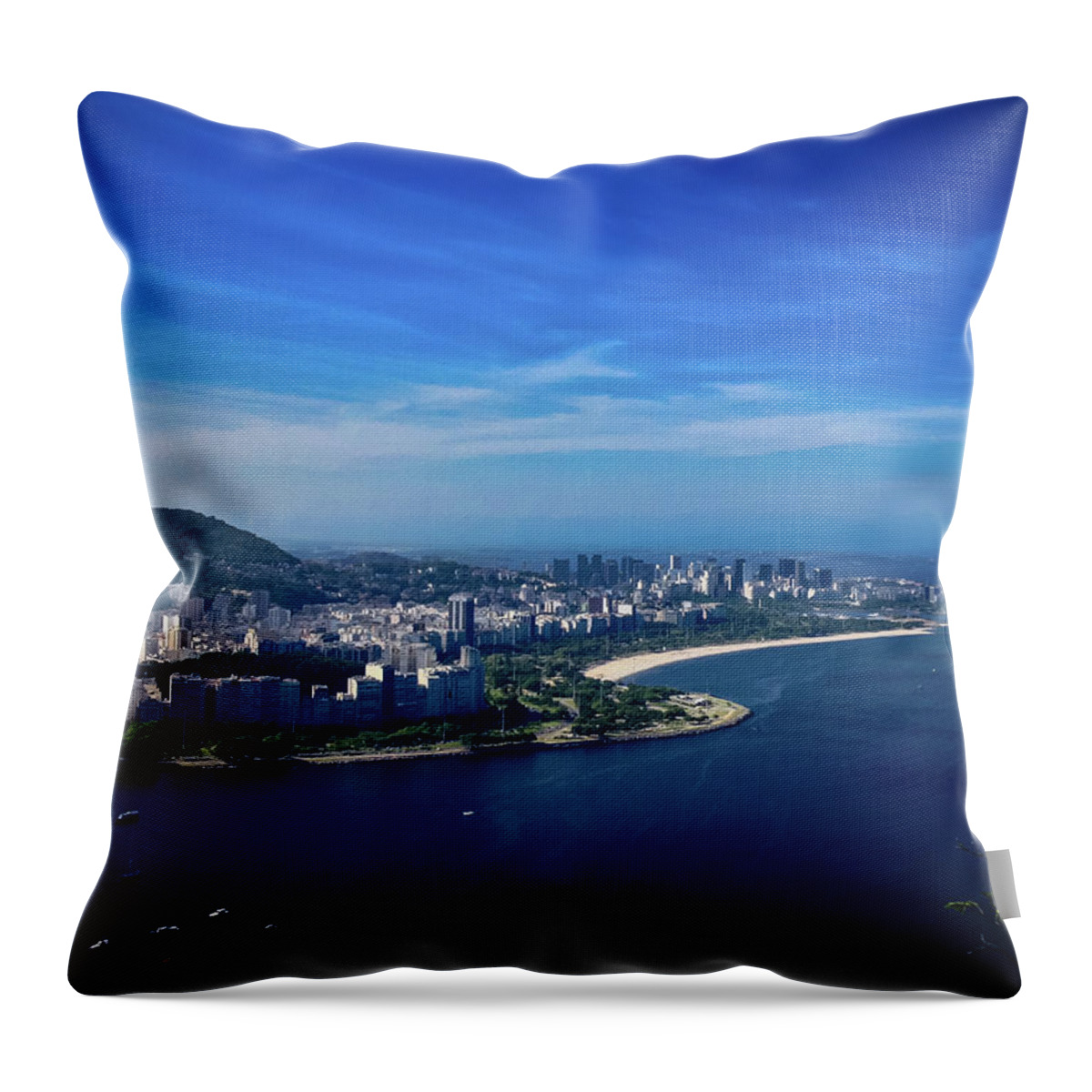 Rio De Janeiro Throw Pillow featuring the photograph Rio de Janeiro #24 by Cesar Vieira