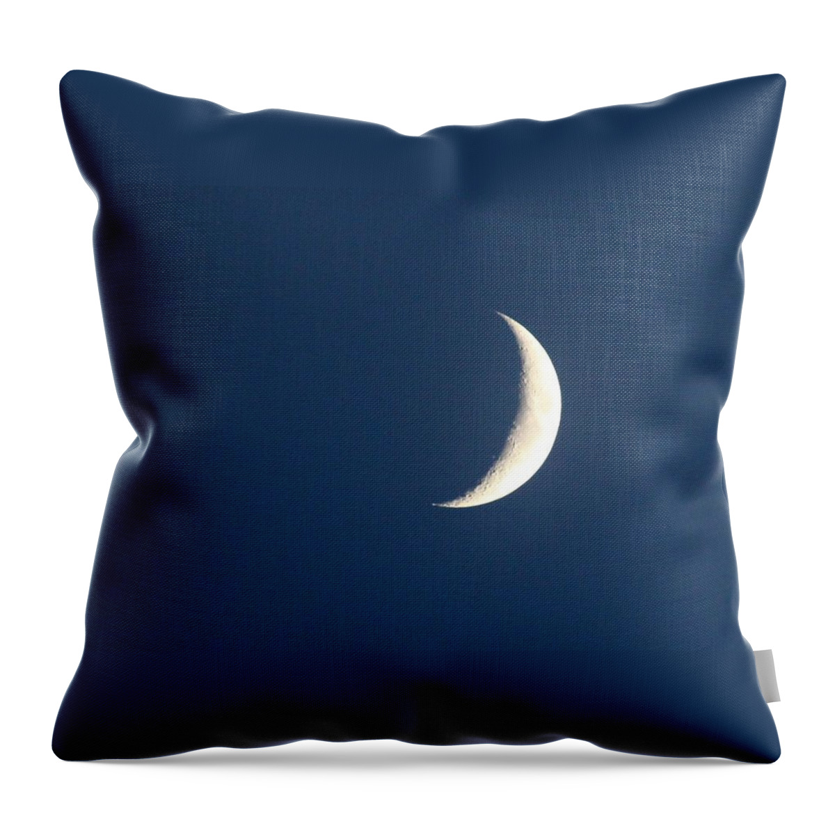 Moon Throw Pillow featuring the photograph Moons #25 by Donn Ingemie