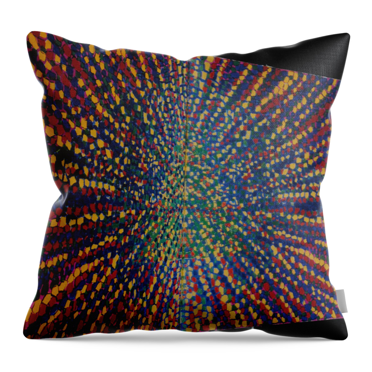 Inspirational Throw Pillow featuring the painting Butterfly Dream #3 by Kyung Hee Hogg