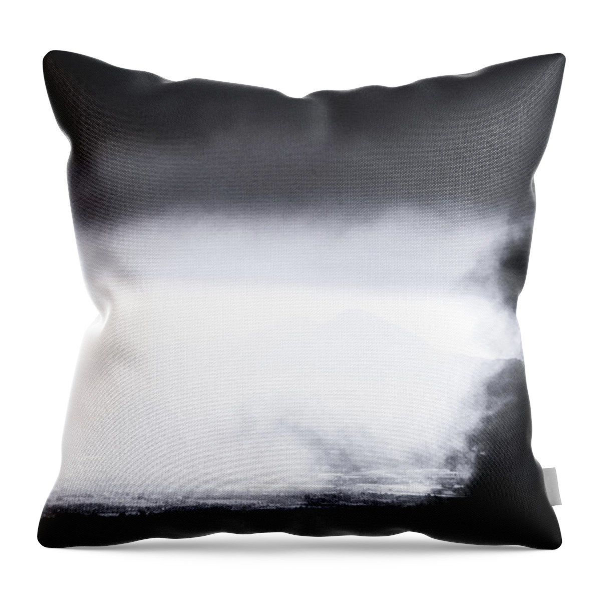Cavite Throw Pillow featuring the photograph Coming In #3 by Jez C Self
