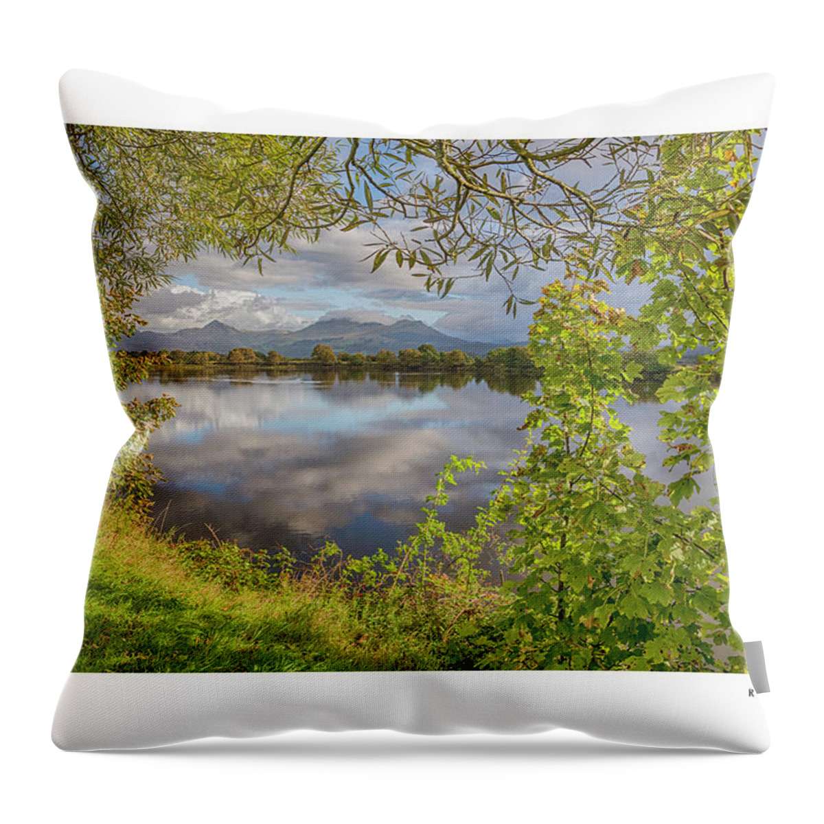 Wales Throw Pillow featuring the photograph Snowdonia #3 by R Thomas Berner
